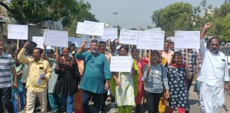 அண்ணாமலைக்கு ஓட்டு போட முடியல..! கோவையில் மக்கள் போராட்டம் !